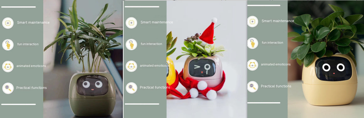 Smart Planter Endless Fun Over 49 Rich Expressions 7 Smart Sensors
