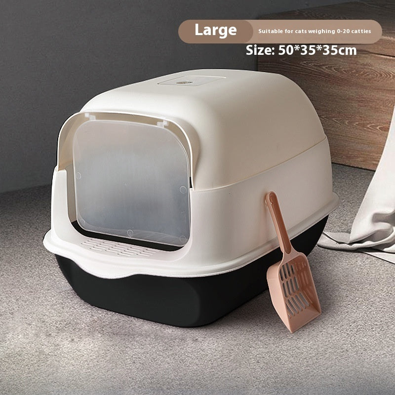 Cat Litter Box in Cat Litter Fully Enclosed Cat Toilet