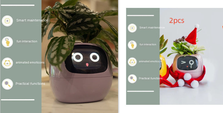 Smart Planter Endless Fun Over 49 Rich Expressions 7 Smart Sensors