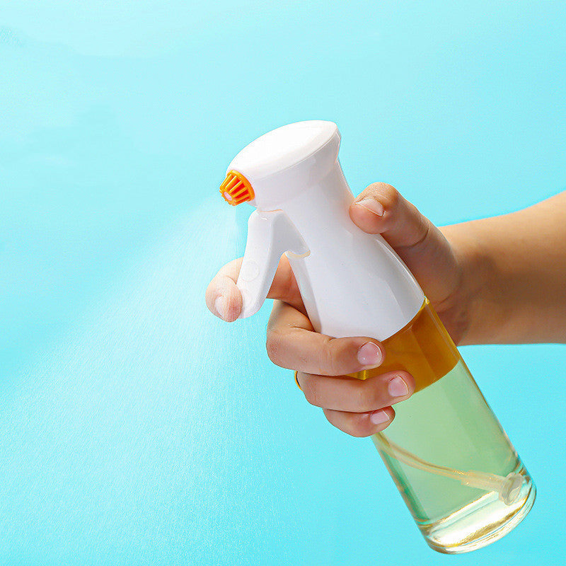 Oil Spray Bottle Glass Kettle Kitchen High-pressure