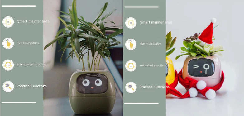 Smart Planter Endless Fun Over 49 Rich Expressions 7 Smart Sensors