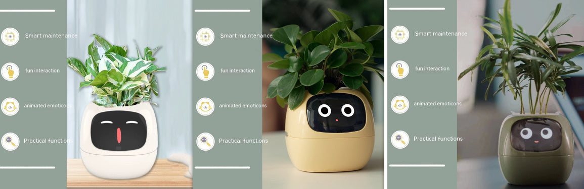 Smart Planter Endless Fun Over 49 Rich Expressions 7 Smart Sensors