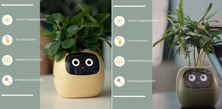 Smart Planter Endless Fun Over 49 Rich Expressions 7 Smart Sensors