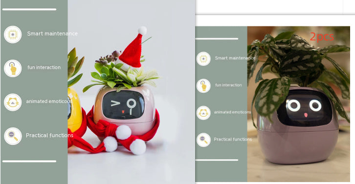 Smart Planter Endless Fun Over 49 Rich Expressions 7 Smart Sensors