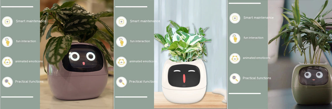 Smart Planter Endless Fun Over 49 Rich Expressions 7 Smart Sensors