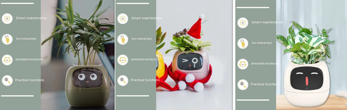 Smart Planter Endless Fun Over 49 Rich Expressions 7 Smart Sensors