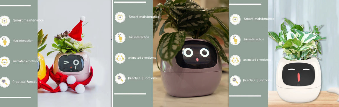 Smart Planter Endless Fun Over 49 Rich Expressions 7 Smart Sensors
