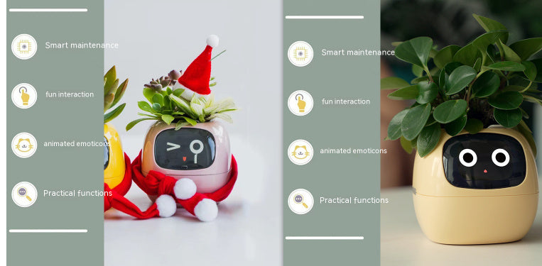 Smart Planter Endless Fun Over 49 Rich Expressions 7 Smart Sensors