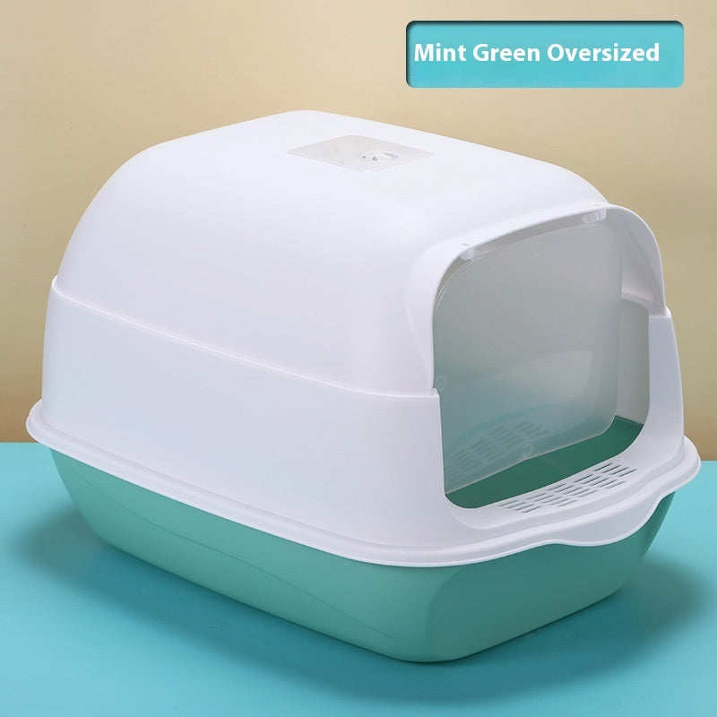 Cat Litter Box in Cat Litter Fully Enclosed Cat Toilet