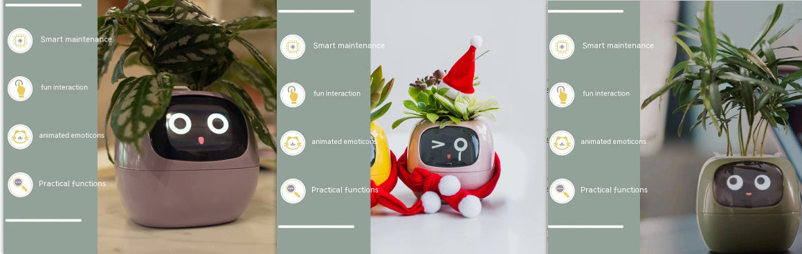 Smart Planter Endless Fun Over 49 Rich Expressions 7 Smart Sensors