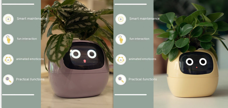 Smart Planter Endless Fun Over 49 Rich Expressions 7 Smart Sensors