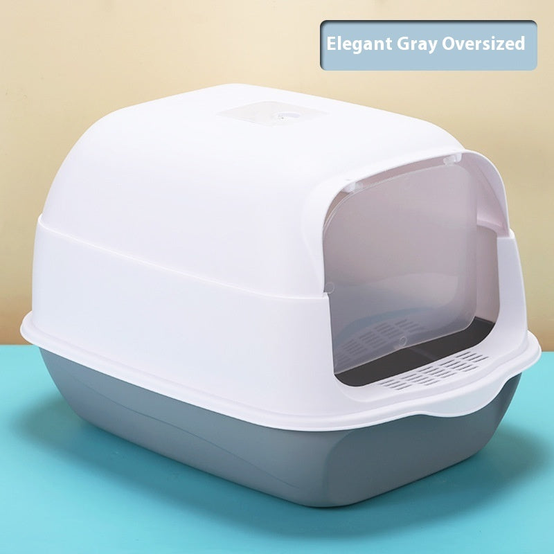 Cat Litter Box in Cat Litter Fully Enclosed Cat Toilet