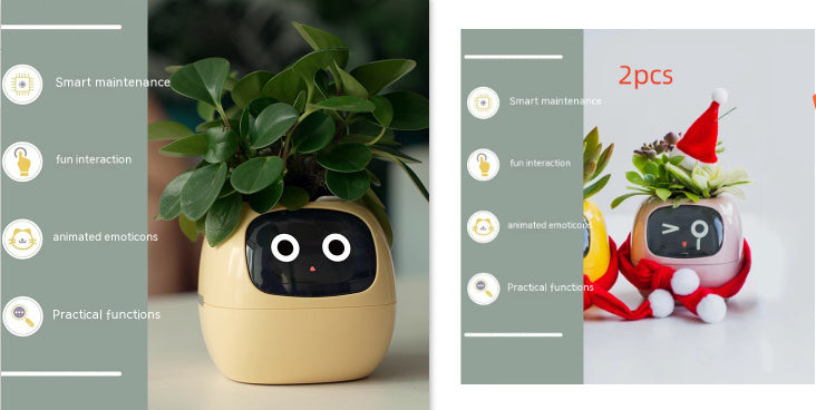 Smart Planter Endless Fun Over 49 Rich Expressions 7 Smart Sensors