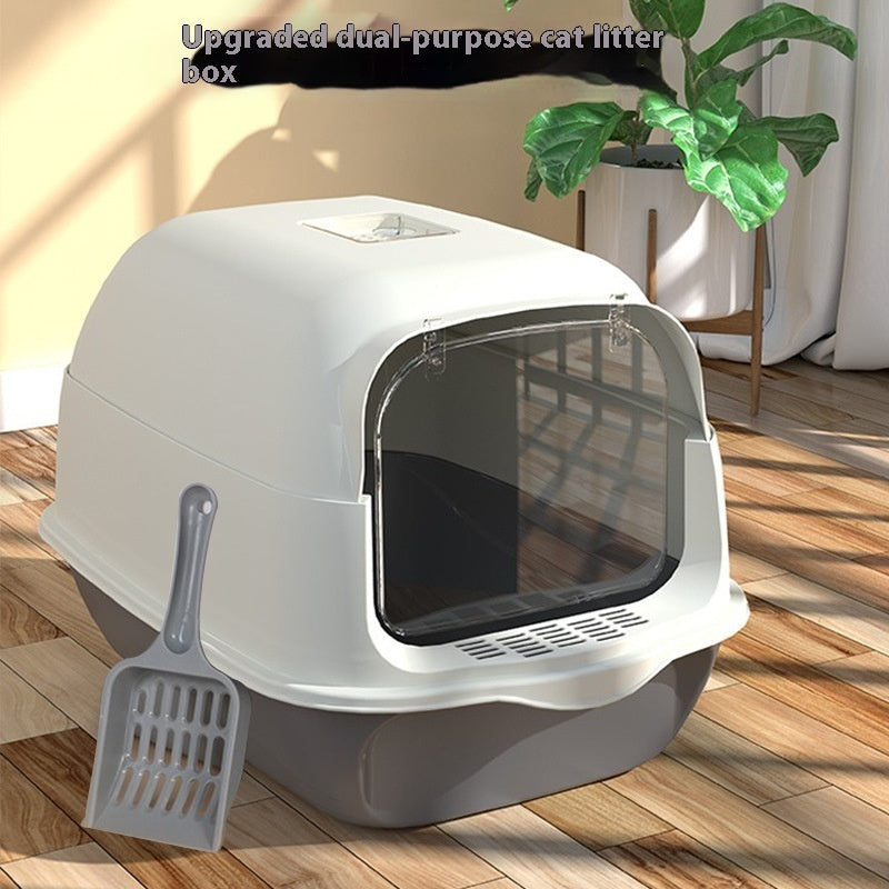 Cat Litter Box in Cat Litter Fully Enclosed Cat Toilet