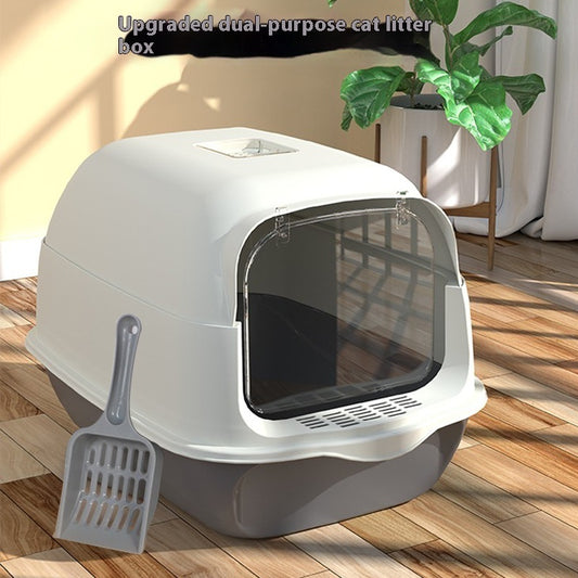 Cat Litter Box in Cat Litter Fully Enclosed Cat Toilet