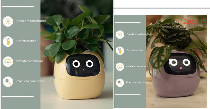 Smart Planter Endless Fun Over 49 Rich Expressions 7 Smart Sensors