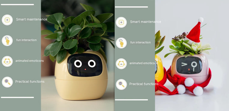 Smart Planter Endless Fun Over 49 Rich Expressions 7 Smart Sensors