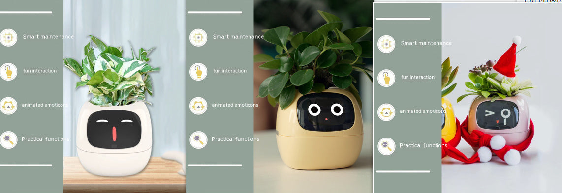 Smart Planter Endless Fun Over 49 Rich Expressions 7 Smart Sensors
