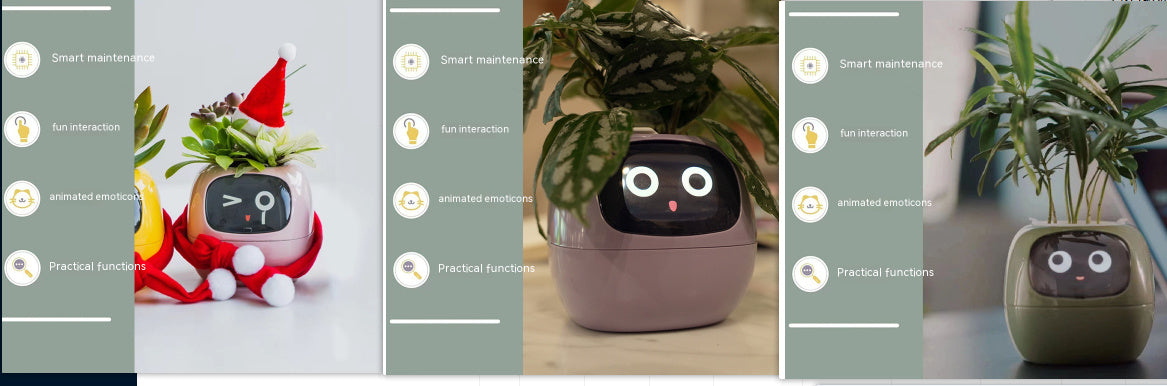 Smart Planter Endless Fun Over 49 Rich Expressions 7 Smart Sensors