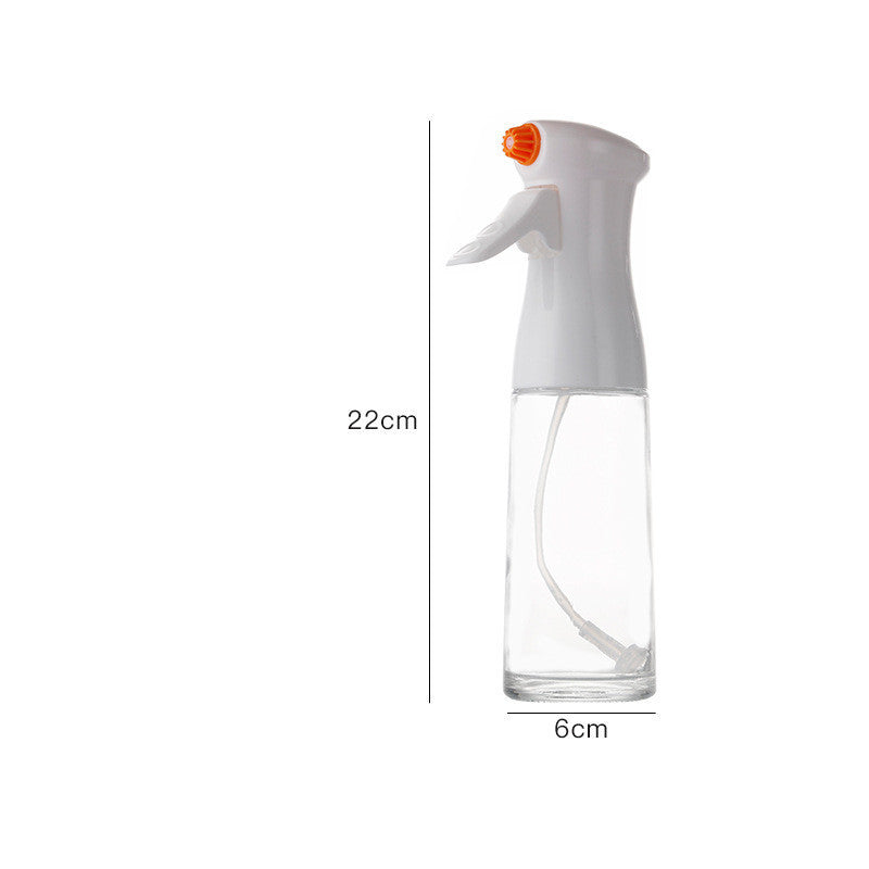 Oil Spray Bottle Glass Kettle Kitchen High-pressure