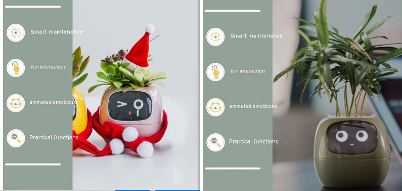 Smart Planter Endless Fun Over 49 Rich Expressions 7 Smart Sensors