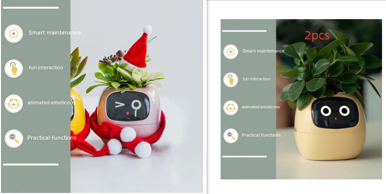 Smart Planter Endless Fun Over 49 Rich Expressions 7 Smart Sensors